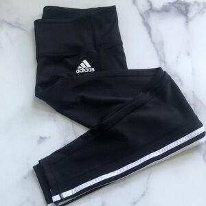 Adidas Aeroready Primegreen Leggings Black Size Medium